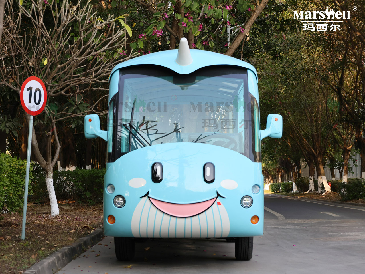 鯤主題造型電動(dòng)觀光車