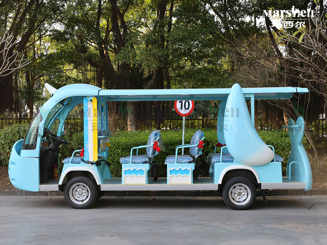 鯤主題造型電動(dòng)觀光車