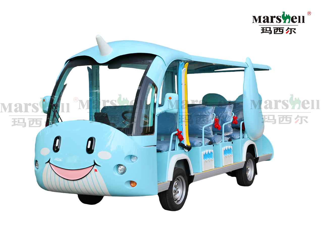 鯤主題造型電動(dòng)觀光車