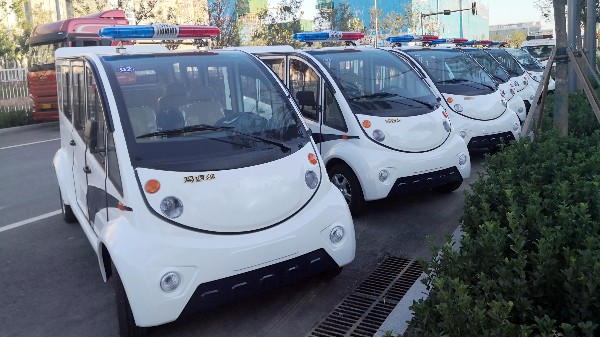 大興機(jī)場瑪西爾警用電動車合作案例