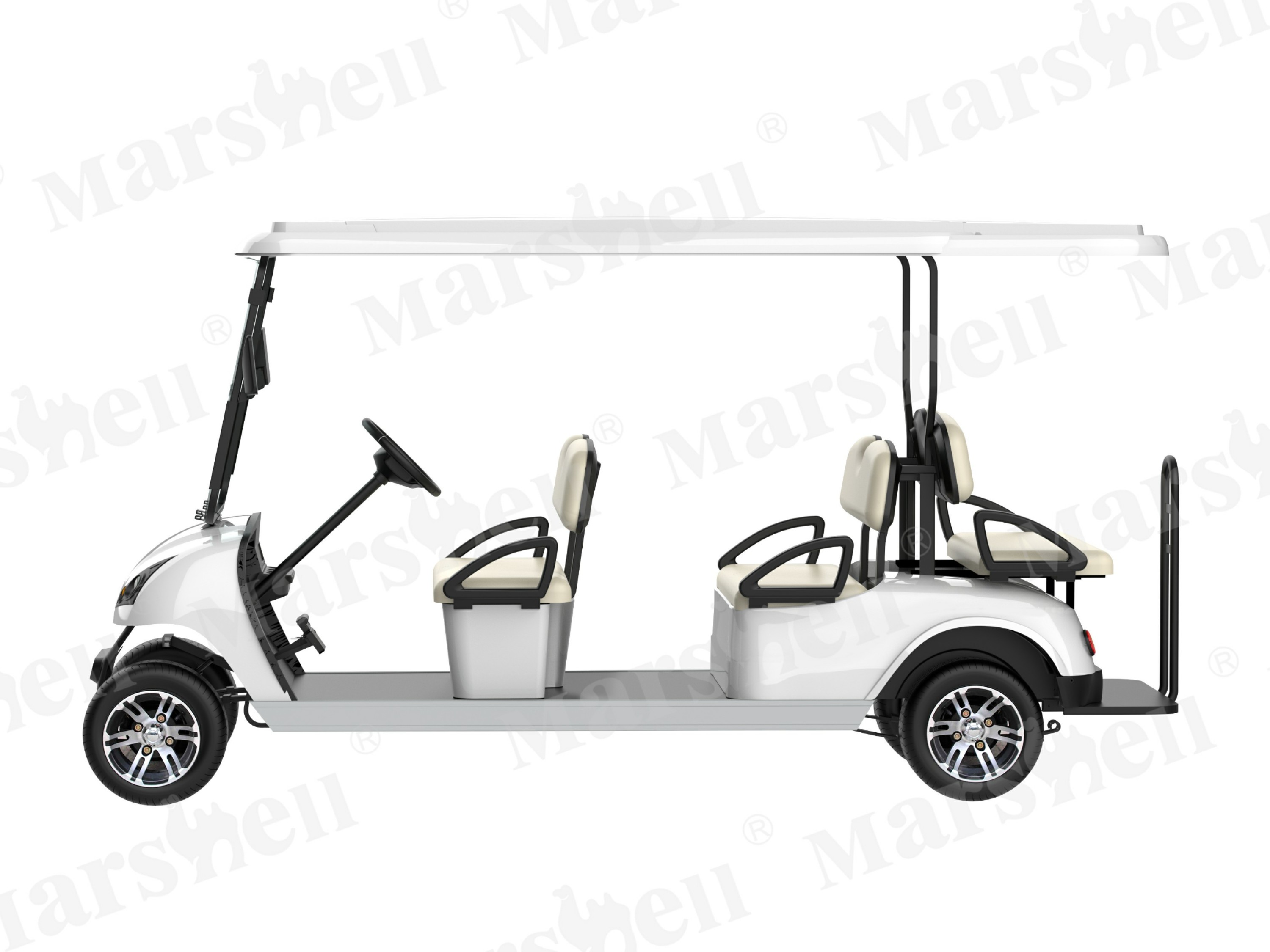 六座電動(dòng)高爾夫球車