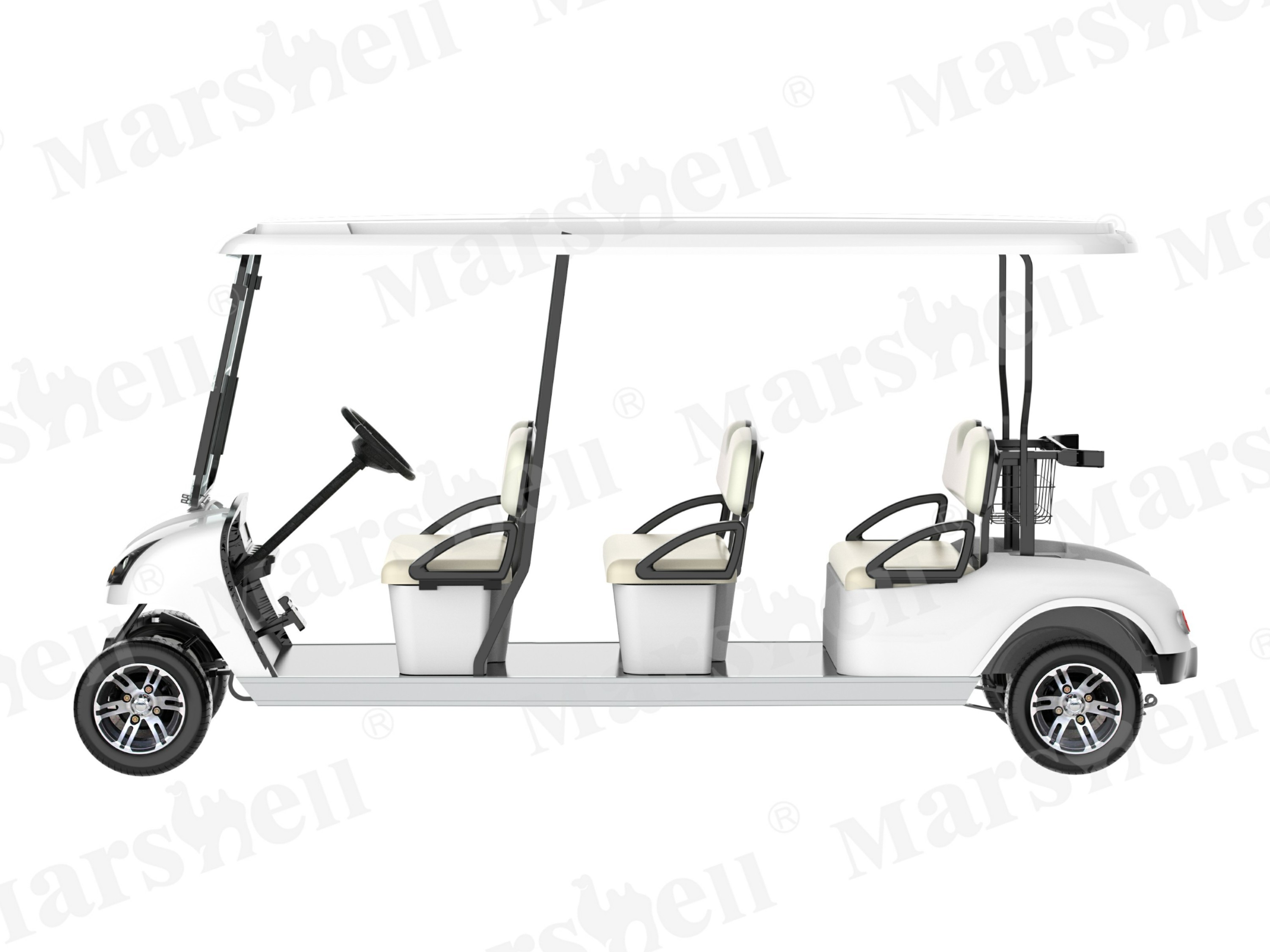 六座電動(dòng)高爾夫球車