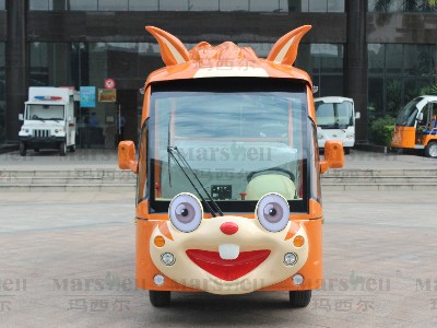 兔子造型電動(dòng)觀光車