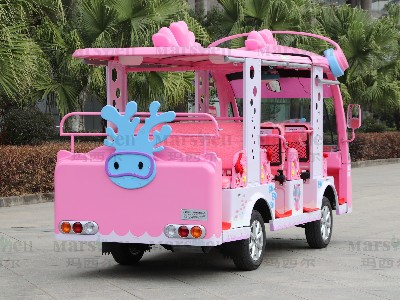 珊瑚造型電動觀光車