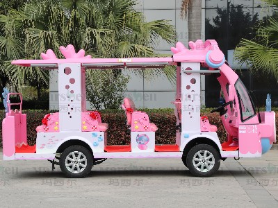 珊瑚造型電動觀光車