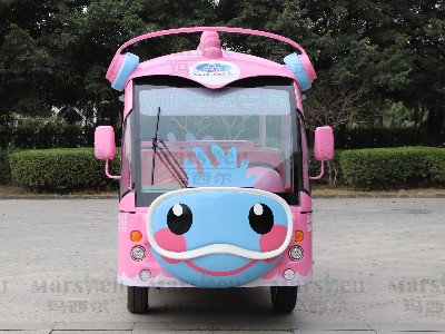 珊瑚造型電動觀光車