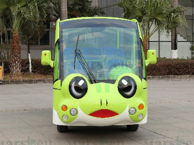 青蛙主題造型電動(dòng)觀光車