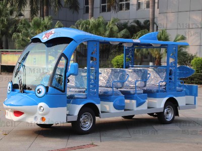 海豚主題造型電動(dòng)觀光車