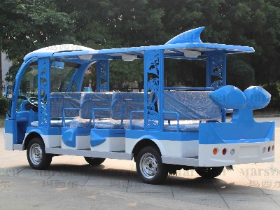 海豚主題造型電動觀光車