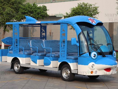 海豚主題造型電動觀光車