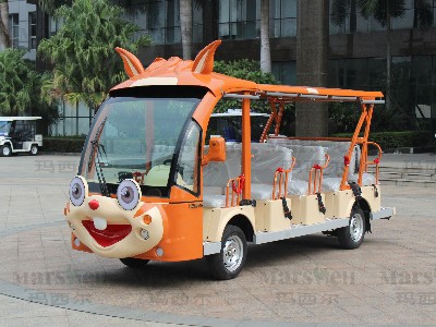 兔子造型電動(dòng)觀光車