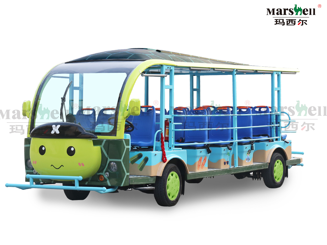 烏龜主題造型觀光車