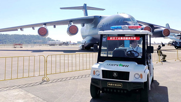 大興機(jī)場瑪西爾警用電動(dòng)車合作案例