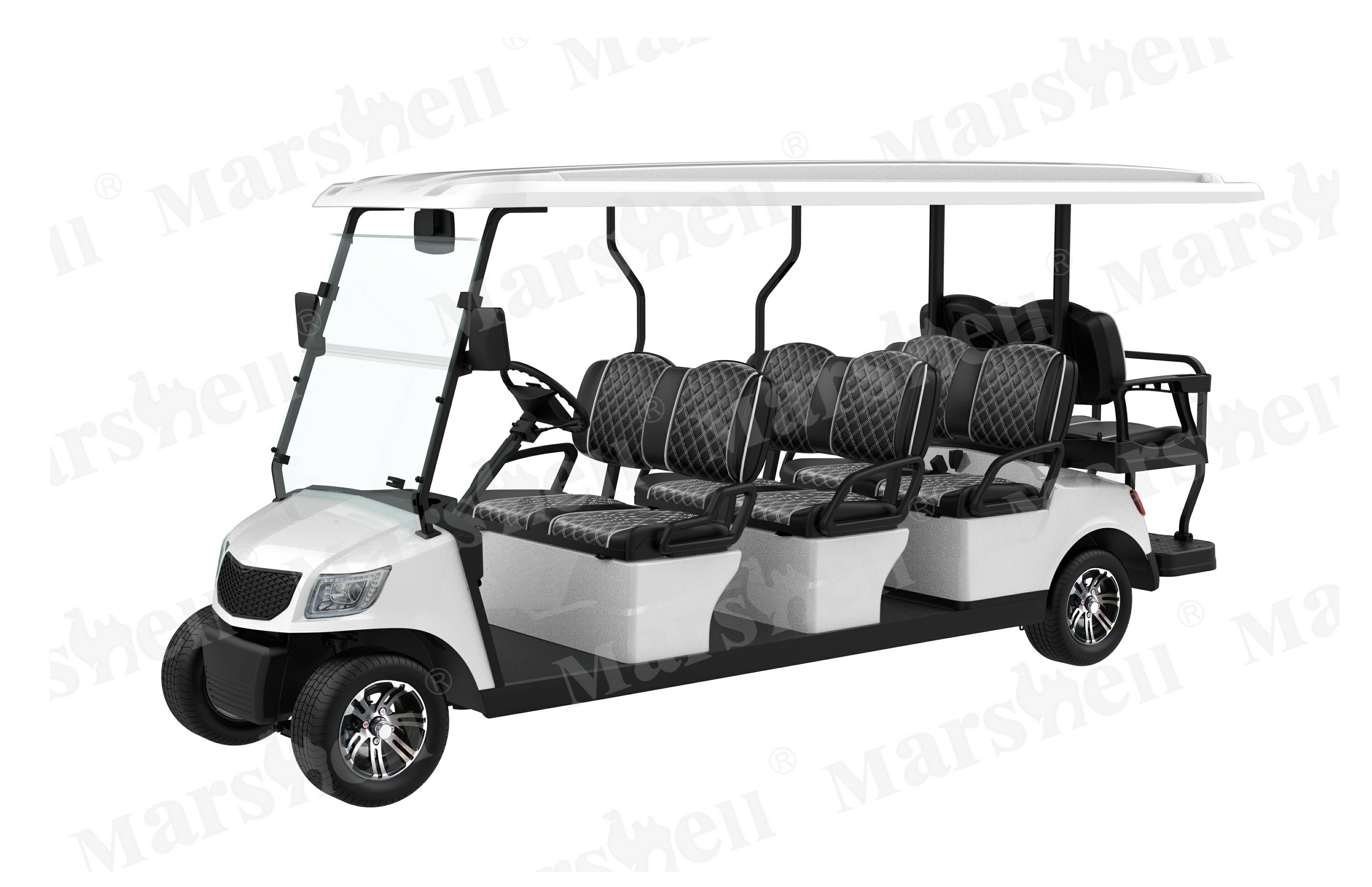 六座高爾夫球車(chē)