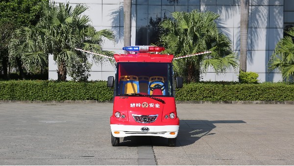 瑪西爾電動(dòng)消防車出動(dòng)，秋冬干燥注意防火