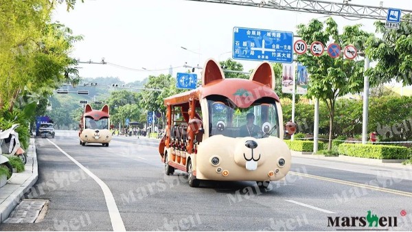 瑪西爾“小松鼠”觀光車亮相中國東盟博覽會(huì)